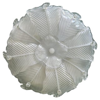 Vintage Murano Ceiling Light, 1980 For Sale