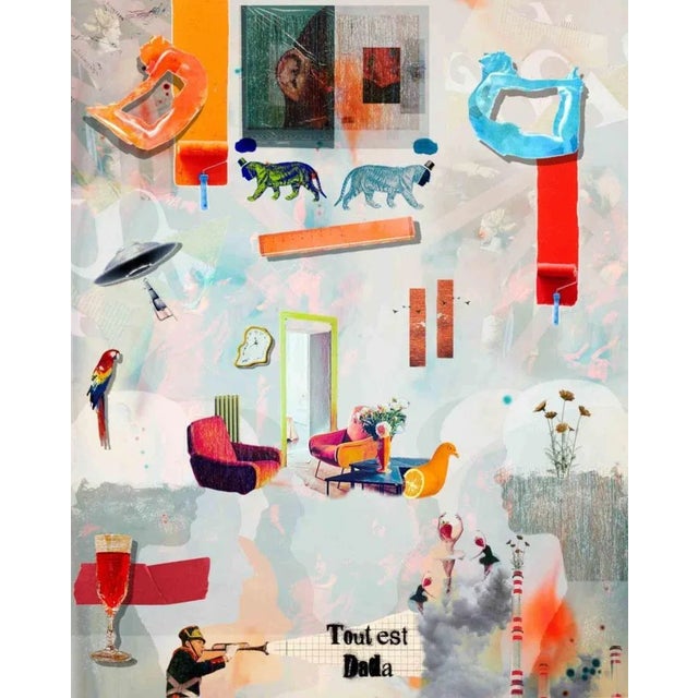 Tout est Dada - A tribute to Dadaism This piece is attributed to the mentioned designer/maker. It has no attribution mark...