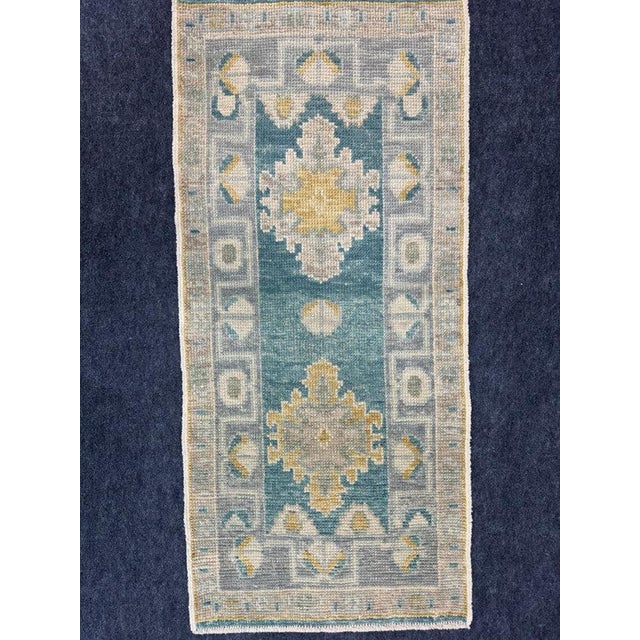 Early 21st Century Turkish Oushak Rug 2'2" x 4'10" For Sale - Image 5 of 6