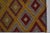Textile Small Vintage Geometric Kilim Rug For Sale - Image 7 of 10