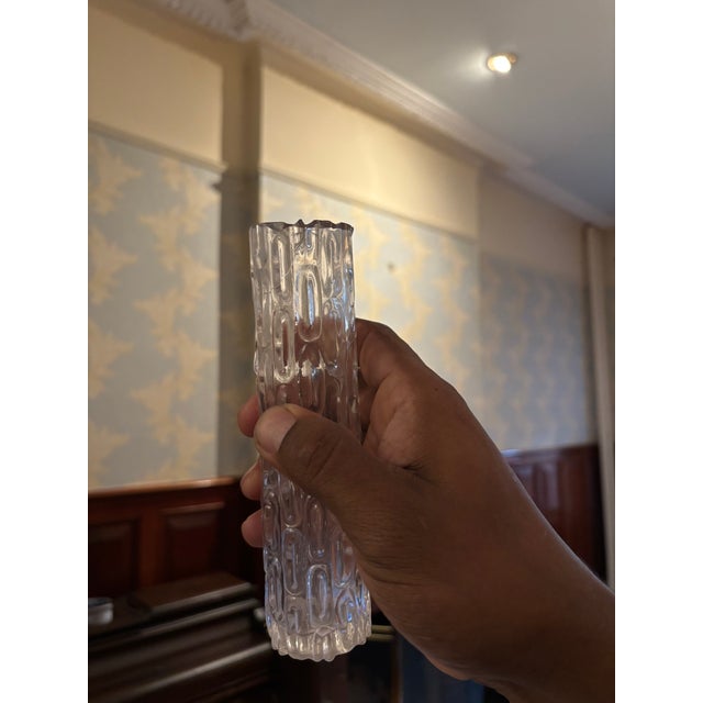 Mid-Century Modern 1950s Venetian Cobalt Blue Glass Chandelier With Adjustable Chain For Sale - Image 3 of 3