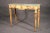 Faux Marble Paint Decorated French Regency Console Table in Creme Paint and Gilt For Sale - Image 13 of 13