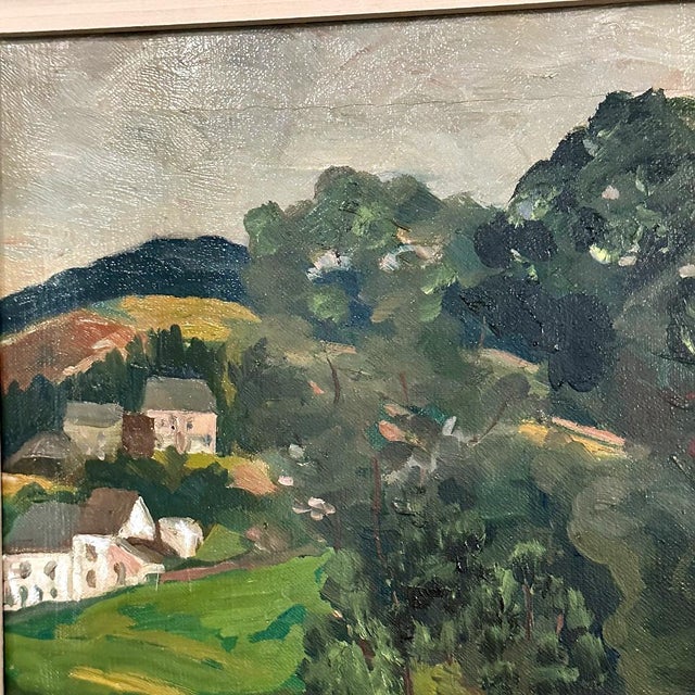 Antique Framed Oil Painting on Canvas by Leon De Frecheux (1884-1944) For Sale - Image 16 of 18