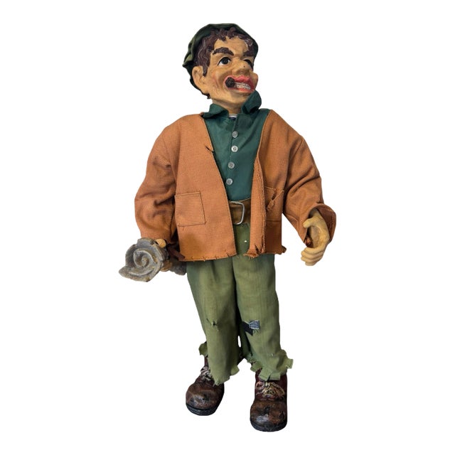 Vintage Crowne Collection Porcelain Character Figure “Tales of City Life” For Sale