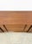 Rare United Furniture MCM Long Dresser Intricate Wood Pulls Vintage Lowboy For Sale - Image 9 of 17