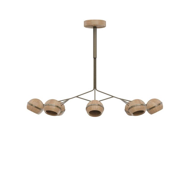 Not Yet Made - Made To Order Fleming Suspension Lamp by Wood Tailors Club For Sale - Image 5 of 15