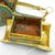 Chinese Brass Gilt Ox Drawn Cart With Cloisonné and Enamel 20th Century For Sale - Image 13 of 18