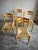 Italian Rush Seat Dining Chairs, Set of 4 For Sale - Image 6 of 6