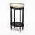Black Oval, Louis XVI Style Side Table, Ebonized, French, 1920s For Sale - Image 8 of 9