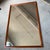 Large rare Askel Kjersgaard teak wall mirror for Odder, Denmark. High quality construction and materials made from solid...