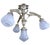 19th Century French Medieval Gothic Revival Bronze Four-Light Chandelier with Frosted Glass with Gryphons Gargoyles Dragons, 1890s For Sale - Image 13 of 13
