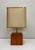 Mid-Century Teak Block Table Lamp Tarogo, Japan, 1980s For Sale - Image 16 of 16