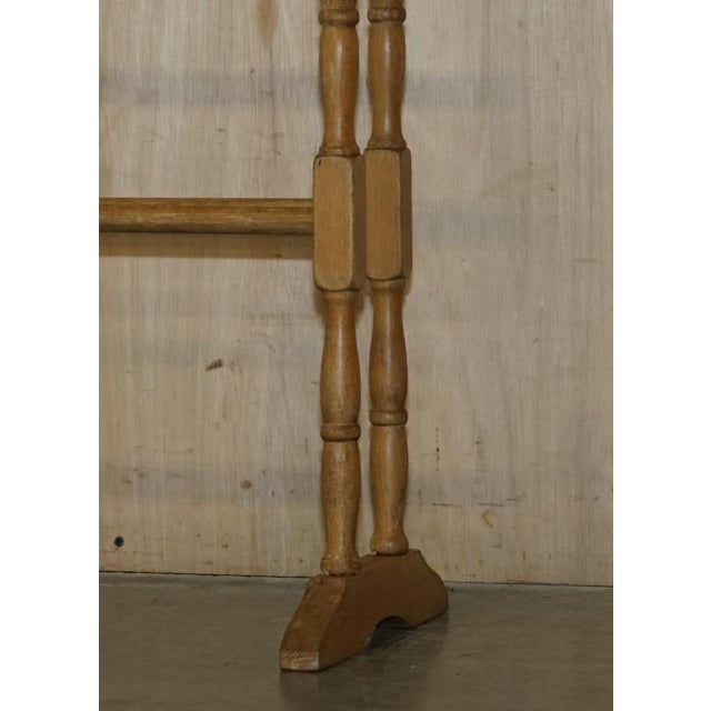 Victorian Pine Towel Rail, 1900s For Sale - Image 10 of 17
