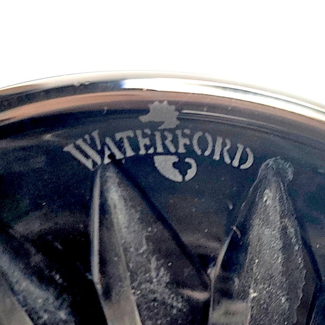 Waterford Happy Birthday Irish Crystal Bud Vase With Box 6.5" For Sale - Image 10 of 10