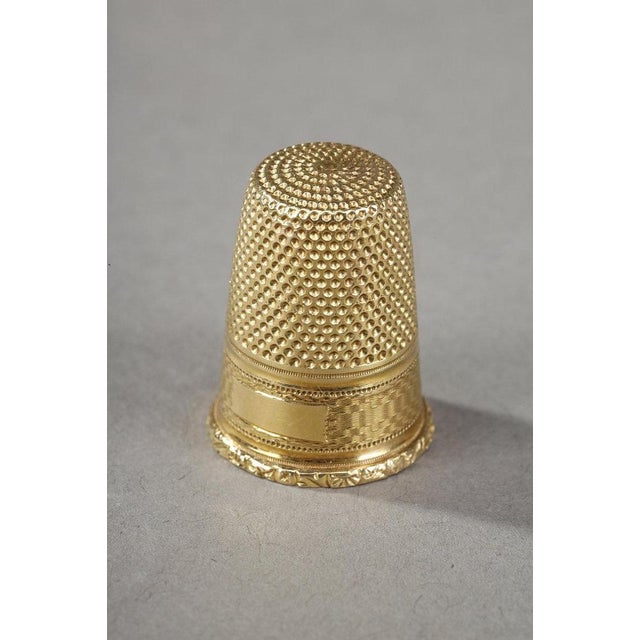 Restoration Period Sewing Box in Rosewood Veneer, Gold and Silver, 1830s For Sale - Image 9 of 15