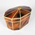 1980s Vintage Maitland Smith Decagon Georgian Style Faux Tortoise Shell Decorative Box Caddy For Sale - Image 5 of 10