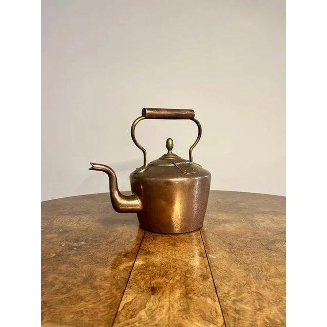 Early 19th Century Antique George III Copper Kettle, 1800s For Sale - Image 5 of 8