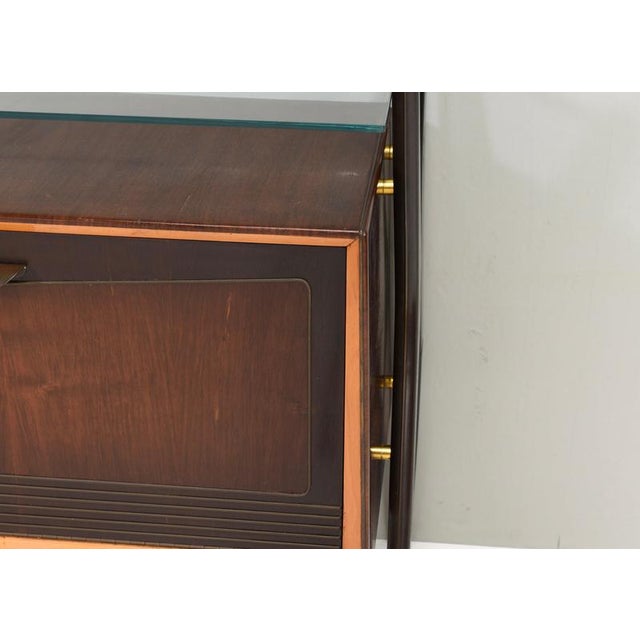 Dry Bar Cabinet attributed to Vittorio Dassi, Italy, 1950s For Sale - Image 13 of 17