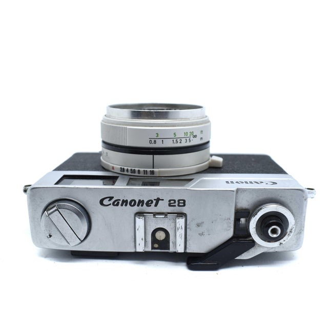 Mid-Century Modern Icon Canon Canonet 28 Rangefinder Camera For Sale - Image 4 of 7