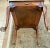 Gorgeous Rare Vintage Baker Fine Furniture Square Accent Table, Chippendale Style Banded Mahogany, 24" Tall X 25" Deep X...