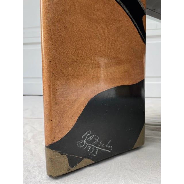 1993 Pop Art Signed Original Coffee Table by Robert Fischer For Sale - Image 12 of 13