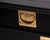 Century Furniture Chin Hua Pagoda Console Credenza Raymond Sobota Brass Black Lacquer 1970s For Sale - Image 11 of 14