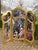 Late 20thC French Louis XVI Gold Beech Room Divider Screen - 3 Panels For Sale - Image 15 of 18
