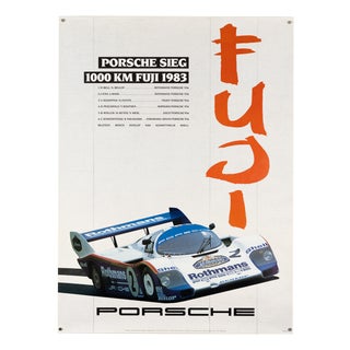 Original Porsche Poster, 1983 For Sale