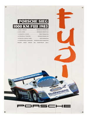 Original Porsche Poster, 1983