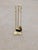 Metal Vintage Ball Head Brass Fireplace Tools Set - Set of 4 For Sale - Image 7 of 8