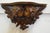 19th Century Carved Wood Cherub Wall Bracket This is a beautifully carved piece, depicting 2 kissing Putti or Cherubs,...