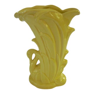 McCoy Pottery Swan Vase For Sale