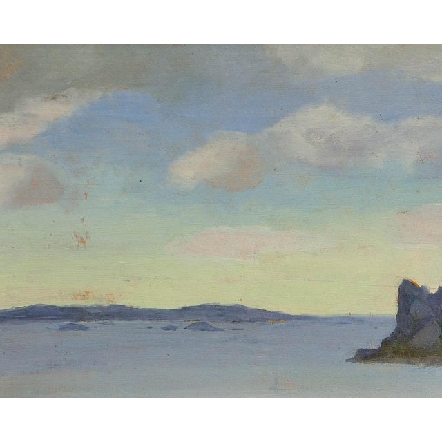 Louis Suire, The Gulf of Morbihan, Brittany, 1927, Oil Painting, Framed For Sale - Image 6 of 18