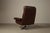 Mid-Century Modern DS-31 Reclining Swivel Lounge Chair in Leather from de Sede, Switzerland, 1970s For Sale - Image 3 of 17