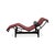 Bauhaus LC 4 Leather Chaise Lounge in Red by Le Corbusier for Cassina For Sale - Image 14 of 16