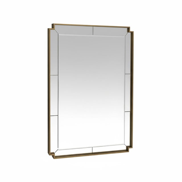 Kenneth Ludwig Chicago Davis Mirror Gold For Sale - Image 4 of 11