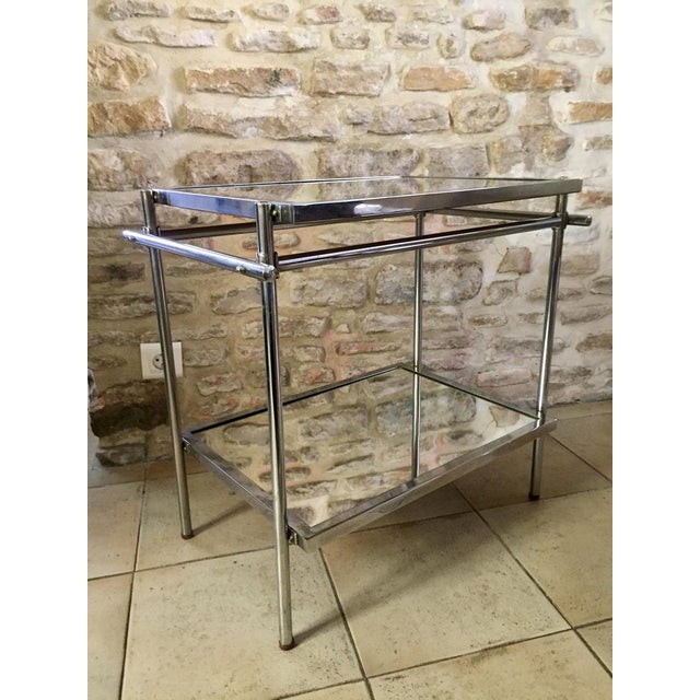 Trolley by Jacques Adnet, 1930s For Sale - Image 3 of 17