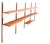 Mid Century Danish Modern Wall Shelf Unit After Cadovius C. 1950/60's For Sale - Image 9 of 18