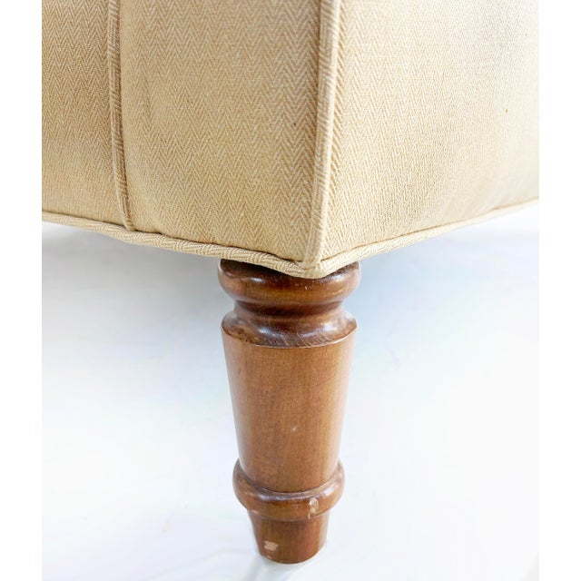 Large Comfortable Club Chairs by Estetica Custom Upholstery and Design, Miami Fl For Sale - Image 13 of 16