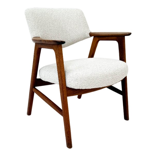 Danish Model 42 Armchair in Teak by Erik Kirkegaard, 1960s For Sale