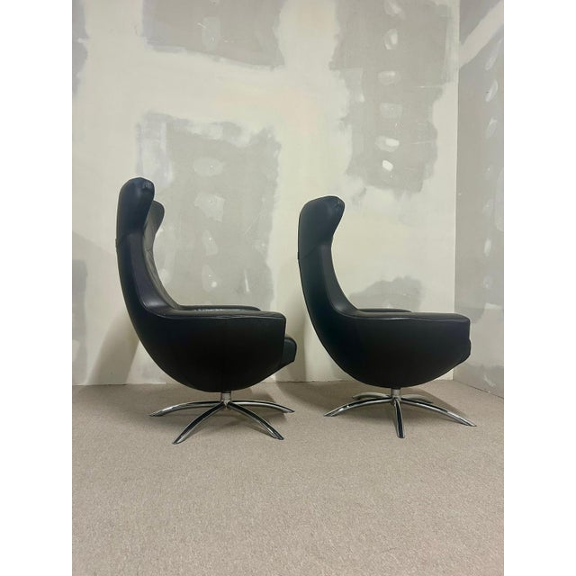 Set of Vintage Baloo Chair and Ottoman by Hjellegjerde, 2010s For Sale - Image 6 of 15