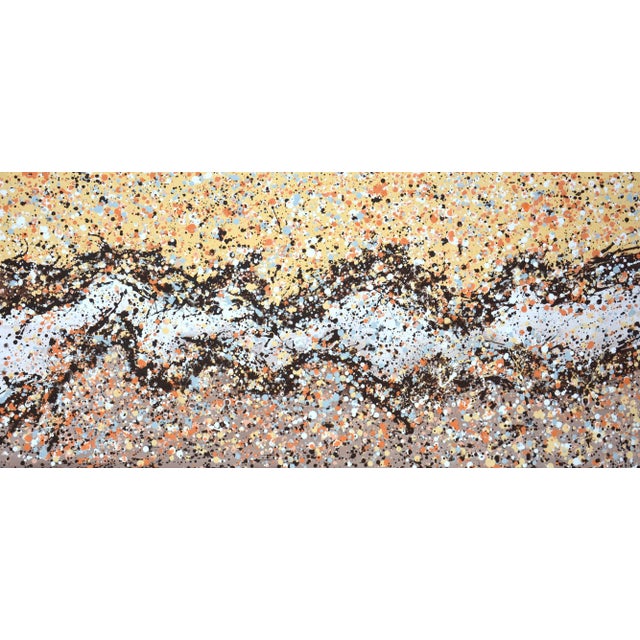 Caramel-Chocolate Mood.Modern Original Painting. Iryna Kastsova For Sale