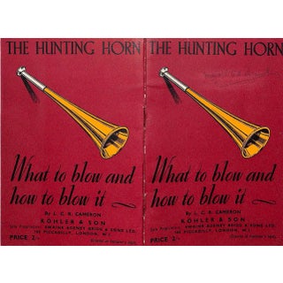 The Hunting-Horn What To Blow and How To Blow It For Sale