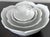 Mid 20th-Century Crisp White Porcelain Serveware Nesting Lotus Bowls - 4 Pieces For Sale - Image 17 of 17