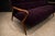 Wood Giuseppe Scapinelli Sculptural Sofa in Solid Caviúna & Deep Aubergine Mohair, Brazil, 1950s - Lot 755 For Sale - Image 7 of 13