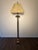 Brass Vintage Hollywood Regency Neoclassical Brass-Tone Floor Lamp For Sale - Image 8 of 9