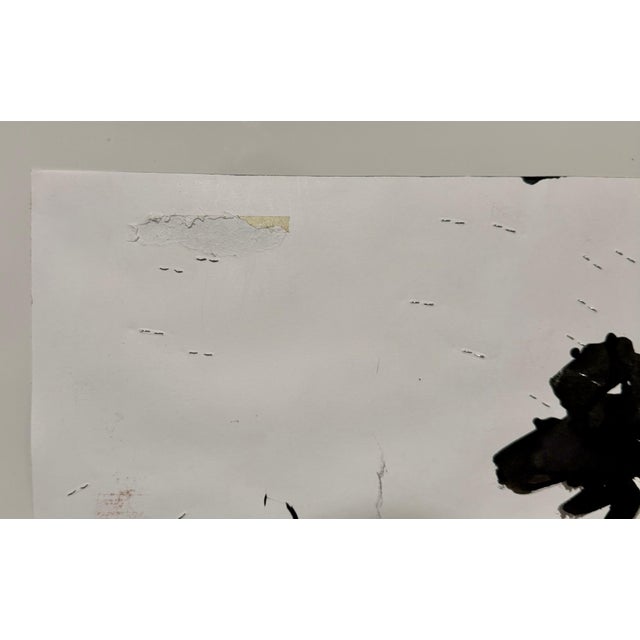 Jim Drain, Colorful Mixed Media Collage Painting Miami Artist Jim Drain Abstract Flowers For Sale - Image 14 of 15