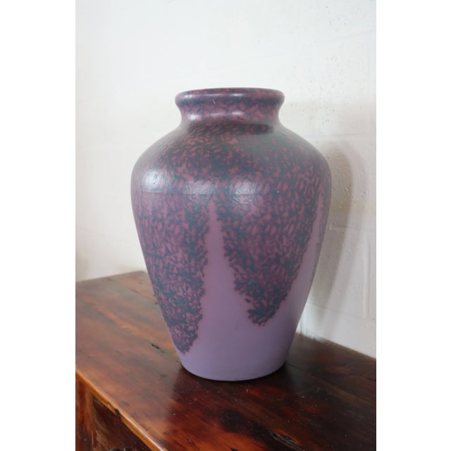 Modern Purple Pottery Vase Chairish