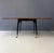 Edward Wormley 1950s Edward Wormley for Dunbar Flip-Top Expandable Table and Brass Castors For Sale - Image 4 of 12