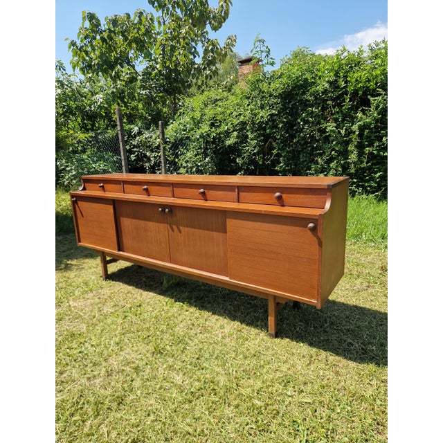 Vintage Scandinavian Teak Sideboard, 1960s For Sale - Image 10 of 18
